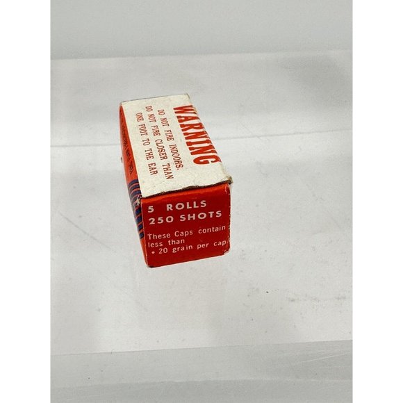 Vintage Three Stars Roll Caps Box - Picture 6 of 6